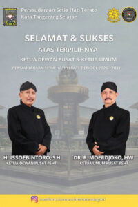 Persaudaraan Setia Hati Terate Cabang Kota Tangerang Selatan Ucapkan Selamat atas Terpilihnya Pimpinan Pusat Periode 2026–2031