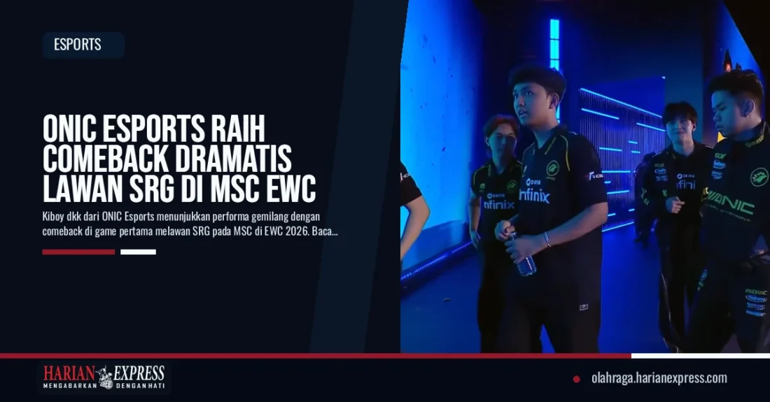 ONIC Esports Raih Comeback Dramatis Lawan SRG di MSC EWC