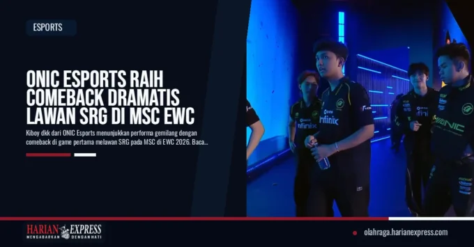 ONIC Esports Raih Comeback Dramatis Lawan SRG di MSC EWC