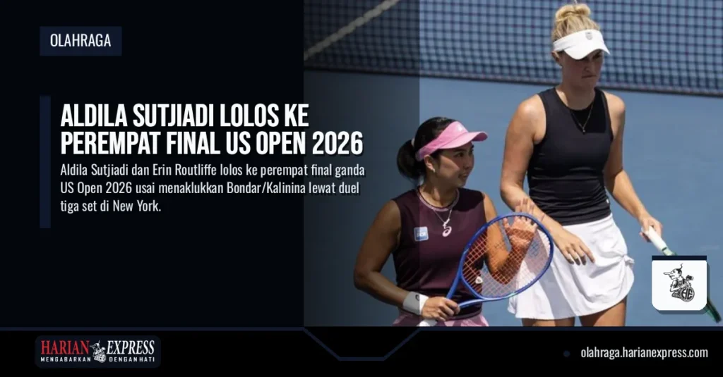 Aldila Sutjiadi Lolos ke Perempat Final US Open 2026