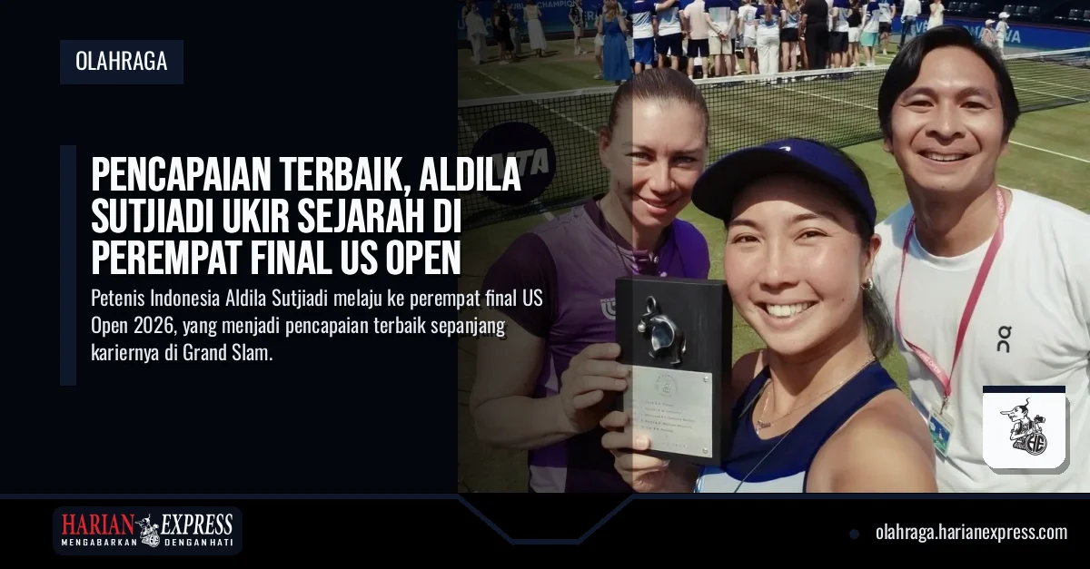 Pencapaian Terbaik, Aldila Sutjiadi Ukir Sejarah di Perempat Final US Open