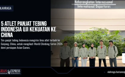 5 Atlet Panjat Tebing Indonesia Uji Kekuatan ke China