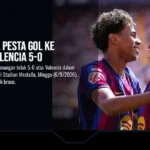 Barcelona Pesta Gol ke Gawang Valencia 5-0