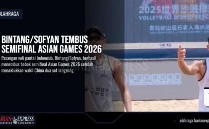 Bintang/Sofyan Tembus Semifinal Asian Games 2026