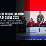Timnas Boccia Indonesia Raih Juara Dunia di Seoul 2026