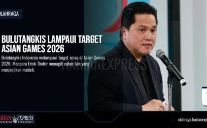 Bulutangkis Lampaui Target Asian Games 2026