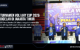 Turnamen Voli AHY Cup 2026 Digelar di Jakarta Timur