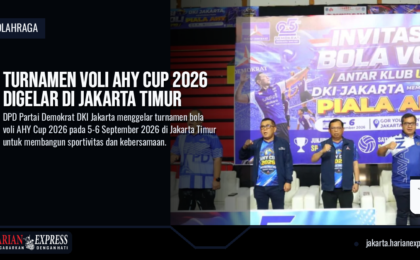 Turnamen Voli AHY Cup 2026 Digelar di Jakarta Timur