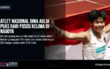 Atlet Nasional Dina Aulia Puas Raih Posisi Kelima di Nagoya