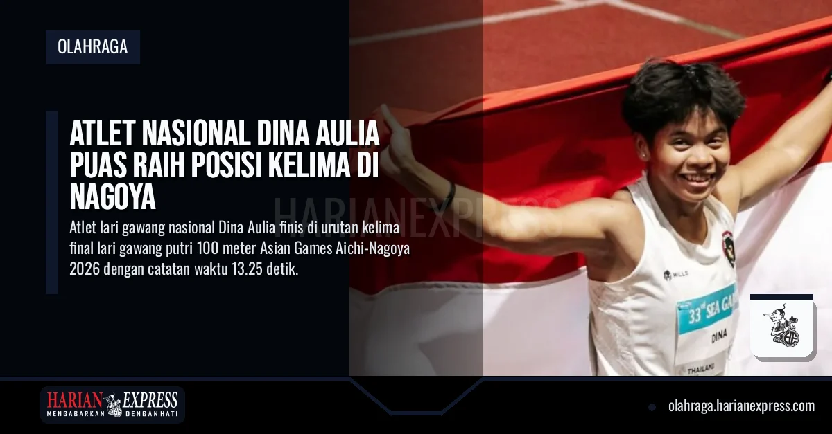 Atlet Nasional Dina Aulia Puas Raih Posisi Kelima di Nagoya