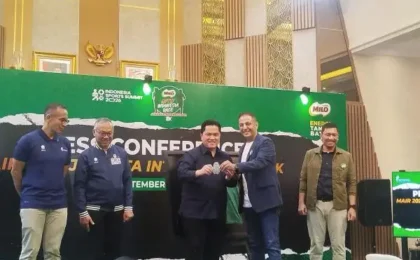 Menpora Erick Thohir Sambut Baik Jakarta International 10K 2026 Jelang Hari Olahraga Nasional