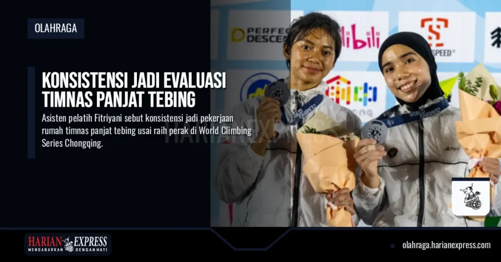 Konsistensi Jadi Evaluasi Timnas Panjat Tebing