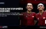 Fajar Alfian Tutup Kiprah di Asian Games