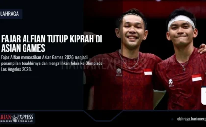 Fajar Alfian Tutup Kiprah di Asian Games