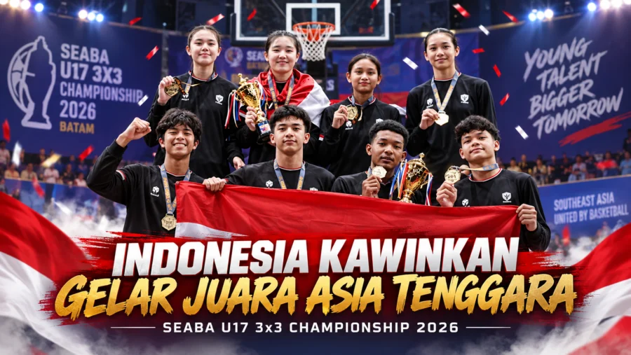 Indonesia Kawinkan Gelar Juara SEABA U17 3×3 2026