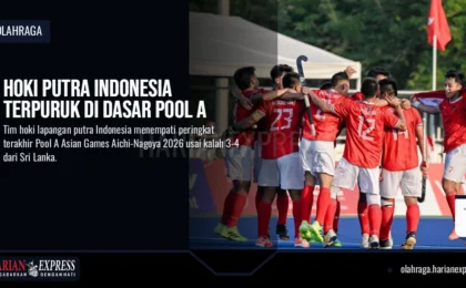 Hoki Putra Indonesia Terpuruk di Dasar Pool A