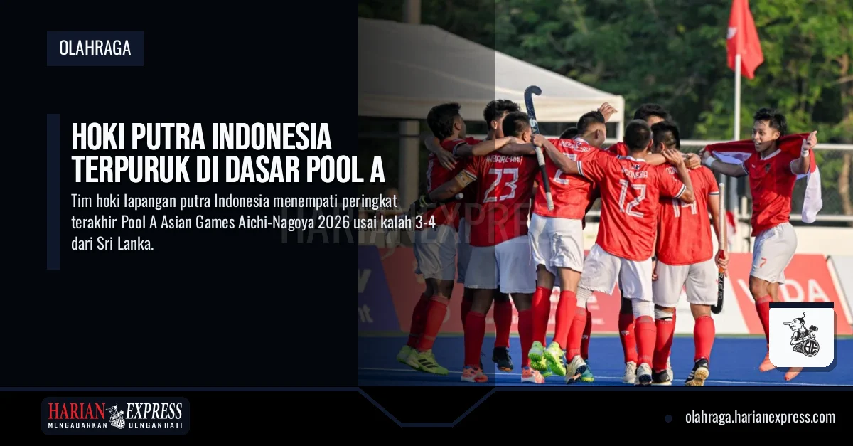 Hoki Putra Indonesia Terpuruk di Dasar Pool A