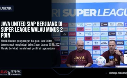 Java United Siap Berjuang di Super League Walau Minus 2 Poin