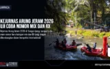 Kejurnas Arung Jeram 2026 Uji Coba Nomor Mix dan RX