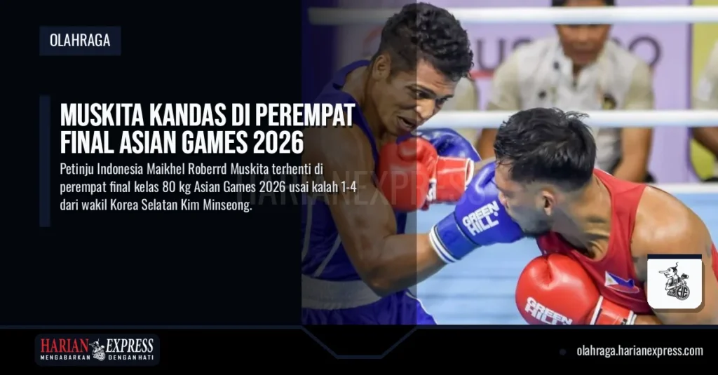 Muskita Kandas di Perempat Final Asian Games 2026