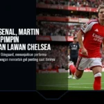 Kapten Arsenal, Martin Odegaard, Pimpin Kemenangan Lawan Chelsea