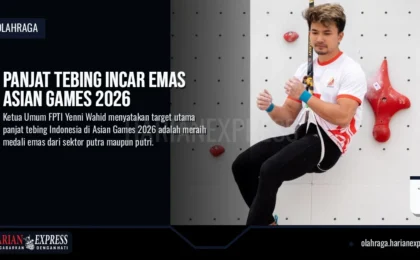 Panjat Tebing Incar Emas Asian Games 2026