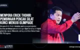 Menpora Erick Thohir: Pembinaan Pencak Silat Kunci Menuju Olimpiade