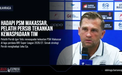 Hadapi PSM Makassar, Pelatih Persib Tekankan Kewaspadaan Tim