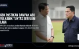 GBK Pastikan Dampak Abu Vulkanik Tuntas Sebelum Laga