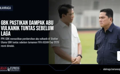 GBK Pastikan Dampak Abu Vulkanik Tuntas Sebelum Laga GBK Pastikan Dampak Abu Vulkanik Tuntas Sebelum Laga