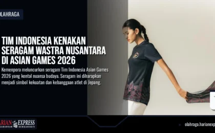 Tim Indonesia Kenakan Seragam Wastra Nusantara di Asian Games 2026