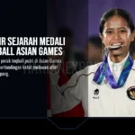 Sumaya Ukir Sejarah Medali Perak Teqball Asian Games
