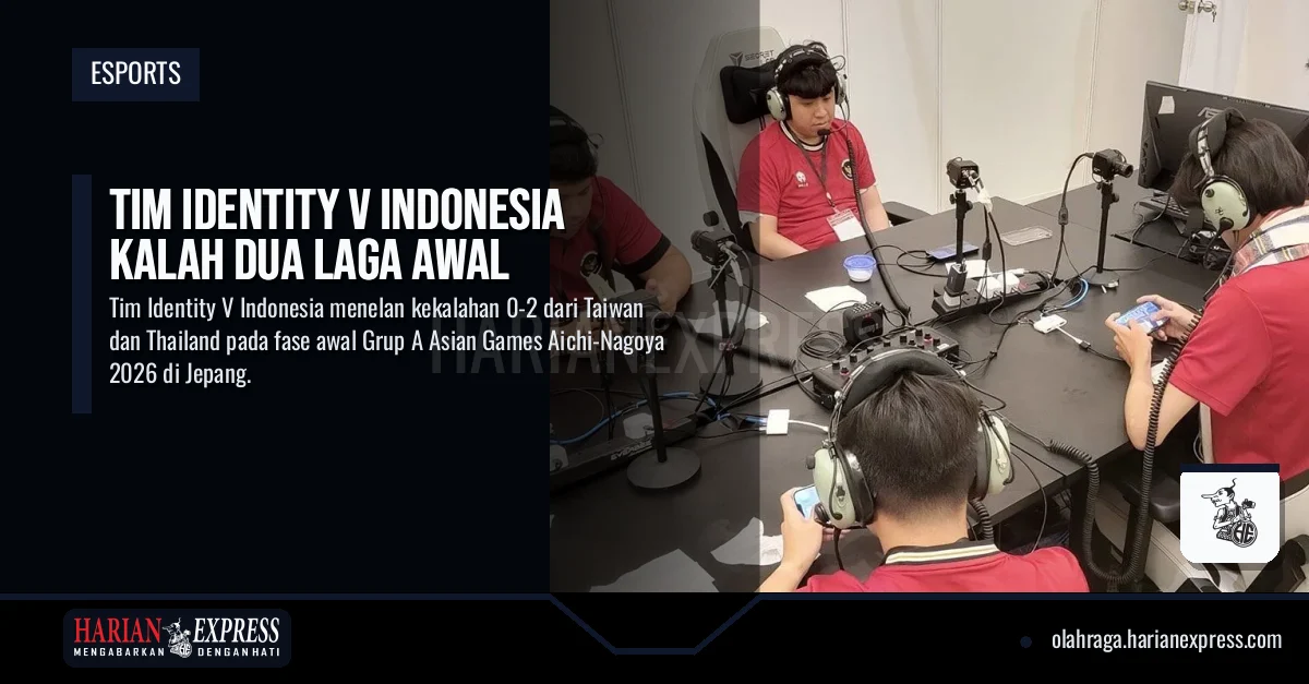 Tim Identity V Indonesia Kalah Dua Laga Awal