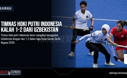 Timnas Hoki Putri Indonesia Kalah 1-2 dari Uzbekistan
