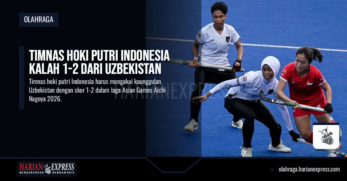 Timnas Hoki Putri Indonesia Kalah 1-2 dari Uzbekistan