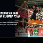 Voli Putra Indonesia Raih Kemenangan Perdana Asian Games