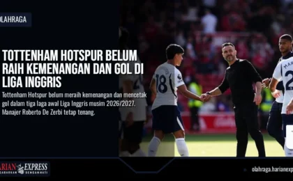Tottenham Hotspur Belum Raih Kemenangan dan Gol di Liga Inggris