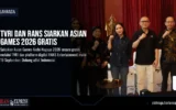 TVRI dan RANS Siarkan Asian Games 2026 Gratis