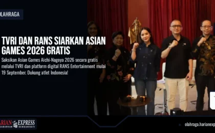 TVRI dan RANS Siarkan Asian Games 2026 Gratis