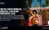 Tim Voli Pantai Indonesia Juara Pul E AVC Beach Continental 2026