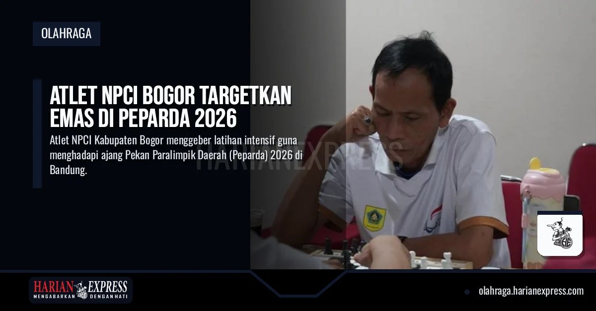Atlet NPCI Bogor Targetkan Emas di Peparda 2026
