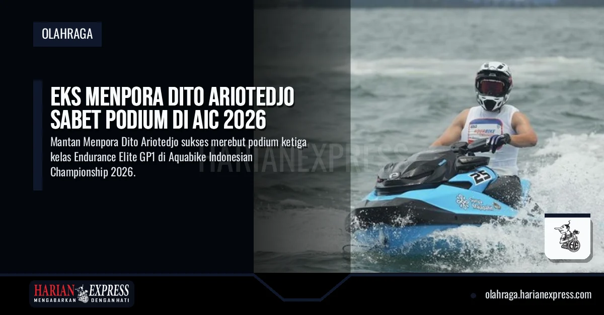 Eks Menpora Dito Ariotedjo Sabet Podium di AIC 2026