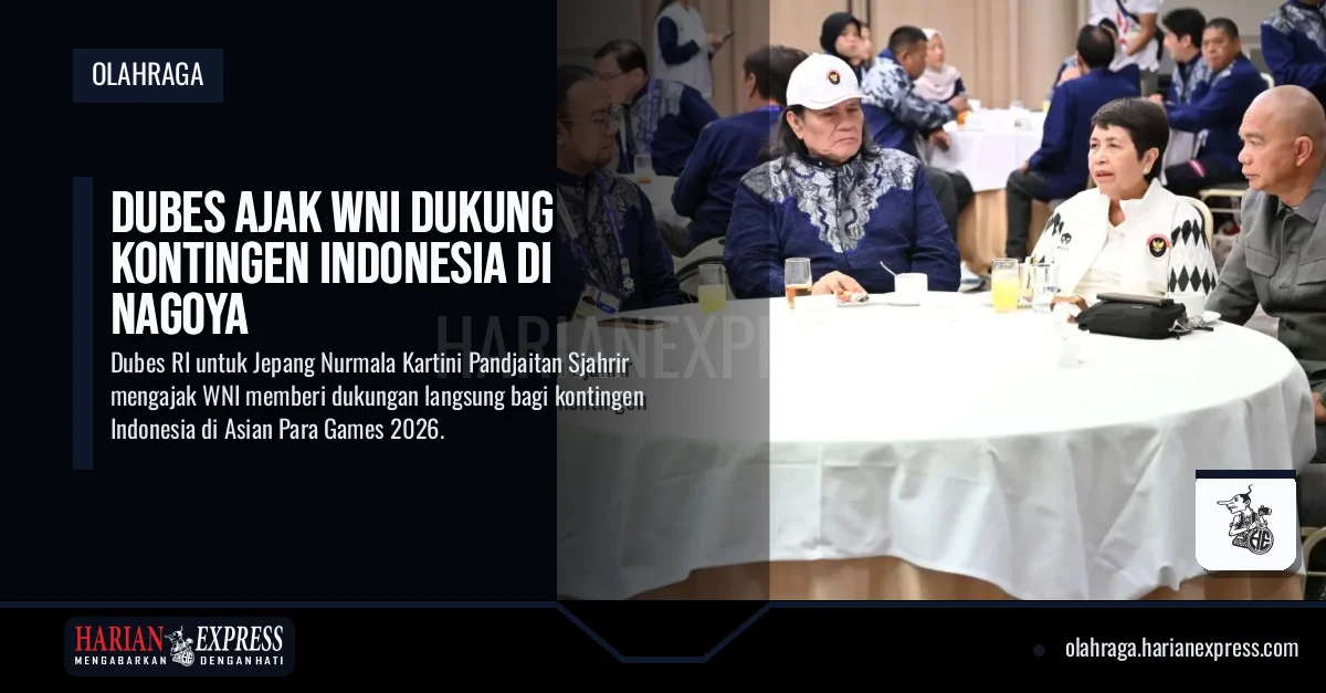 Dubes Ajak WNI Dukung Kontingen Indonesia di Nagoya