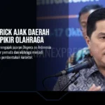 Menpora Erick Ajak Daerah Ubah Pola Pikir Olahraga