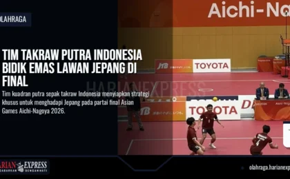 Tim Takraw Putra Indonesia Bidik Emas Lawan Jepang di Final