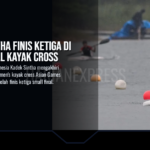Kadek Sintha Finis Ketiga di Small Final Kayak Cross