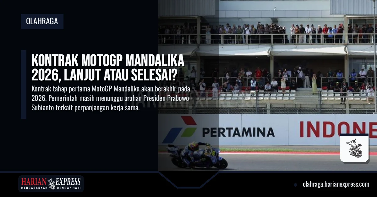Kontrak MotoGP Mandalika 2026, Lanjut atau Selesai?