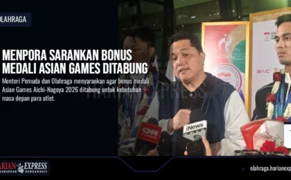Menpora Sarankan Bonus Medali Asian Games Ditabung