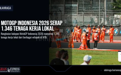 MotoGP Indonesia 2026 Serap 1.346 Tenaga Kerja Lokal