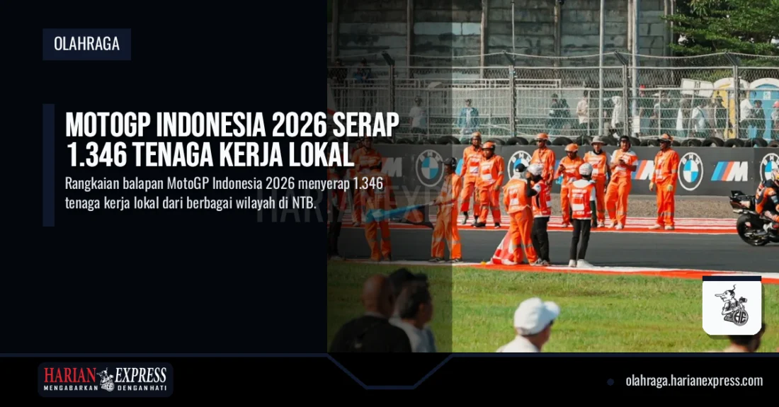MotoGP Indonesia 2026 Serap 1.346 Tenaga Kerja Lokal